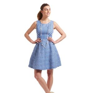 Vineyard vines teal length dress